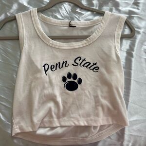 Penn State Tailgate Crop Top
